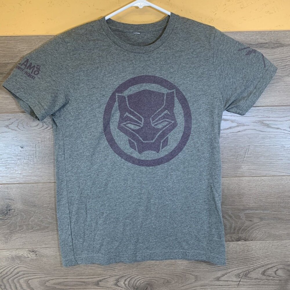 Women’s Grey Tshirt Small  Alamo Community Fitness Chadwick Bozeman Quote - Picture 2 of 8